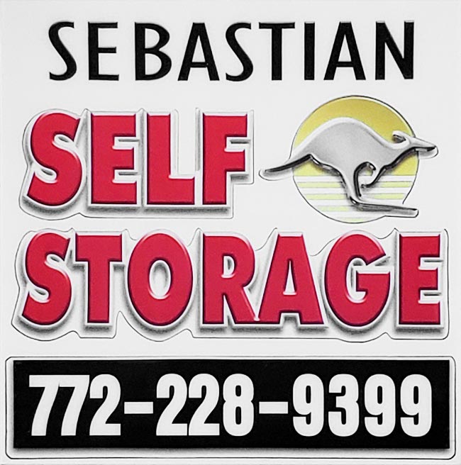 Sebastian Self Storage Sign